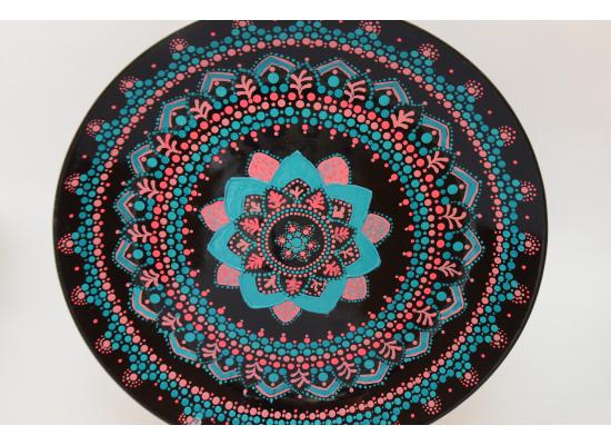   Serving Plates Mandala Art